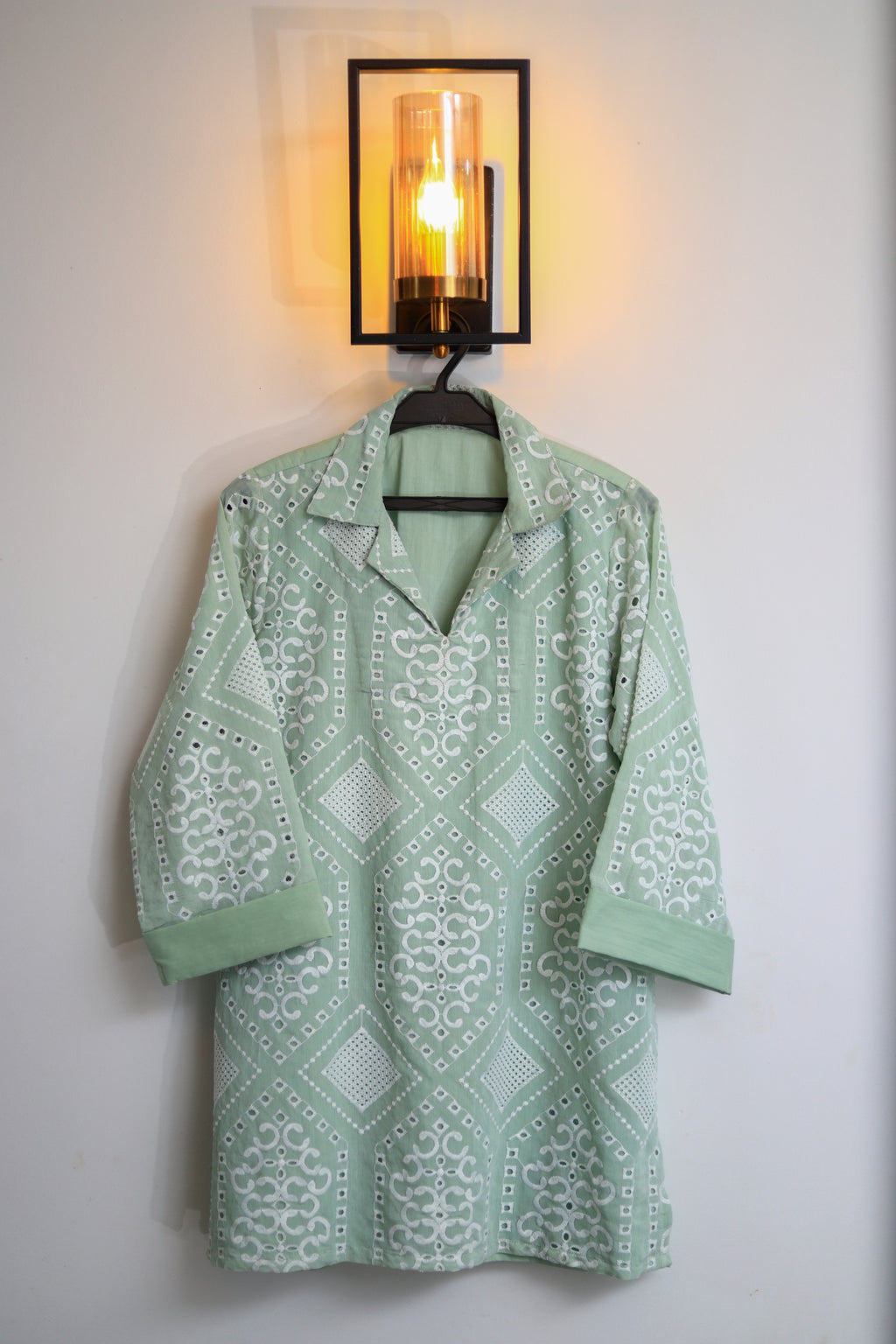 Mint Muse Embroidered Co-ord Set Stitched 2 Piece