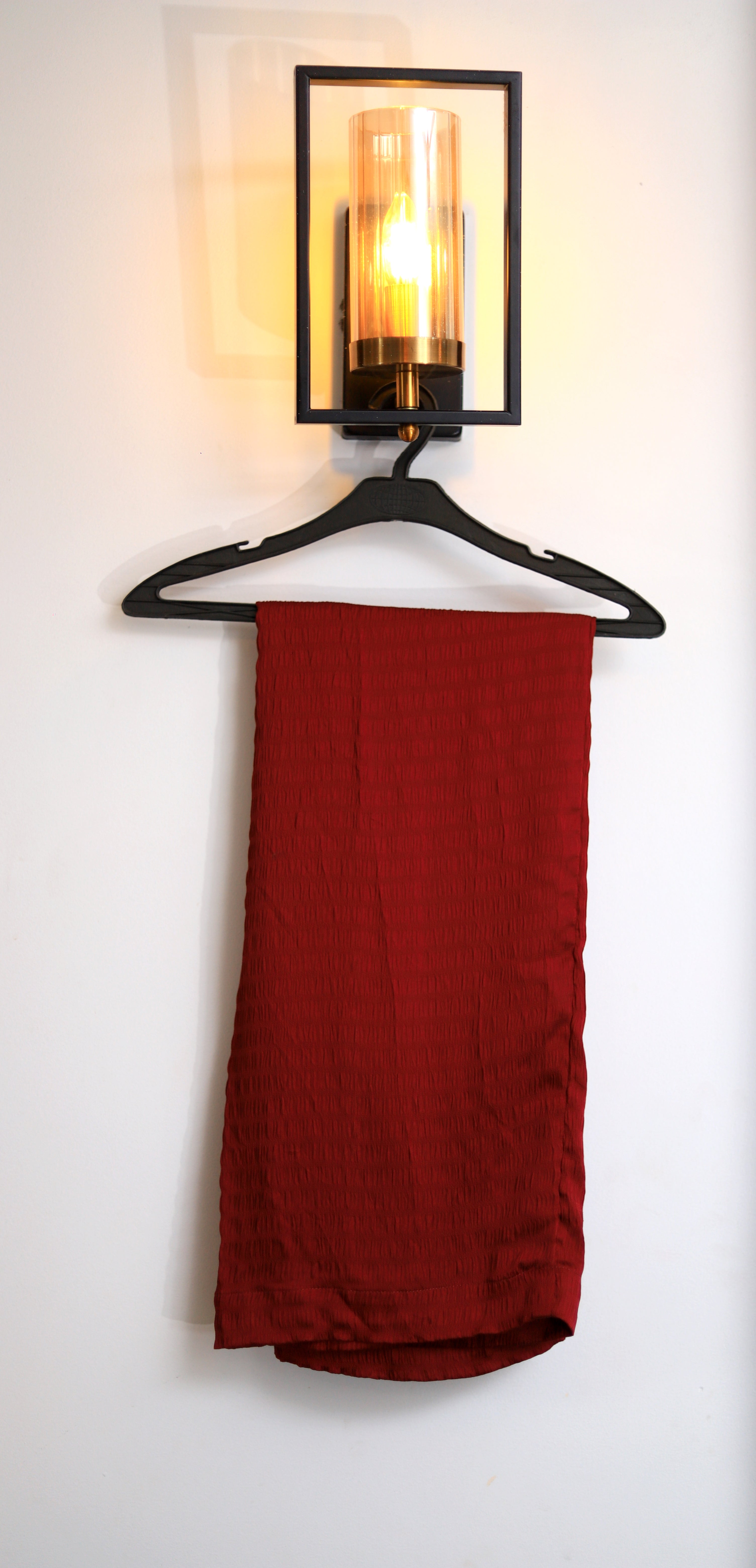 Royal Maroon Textured Co-ord Set Stitched 2 Piece