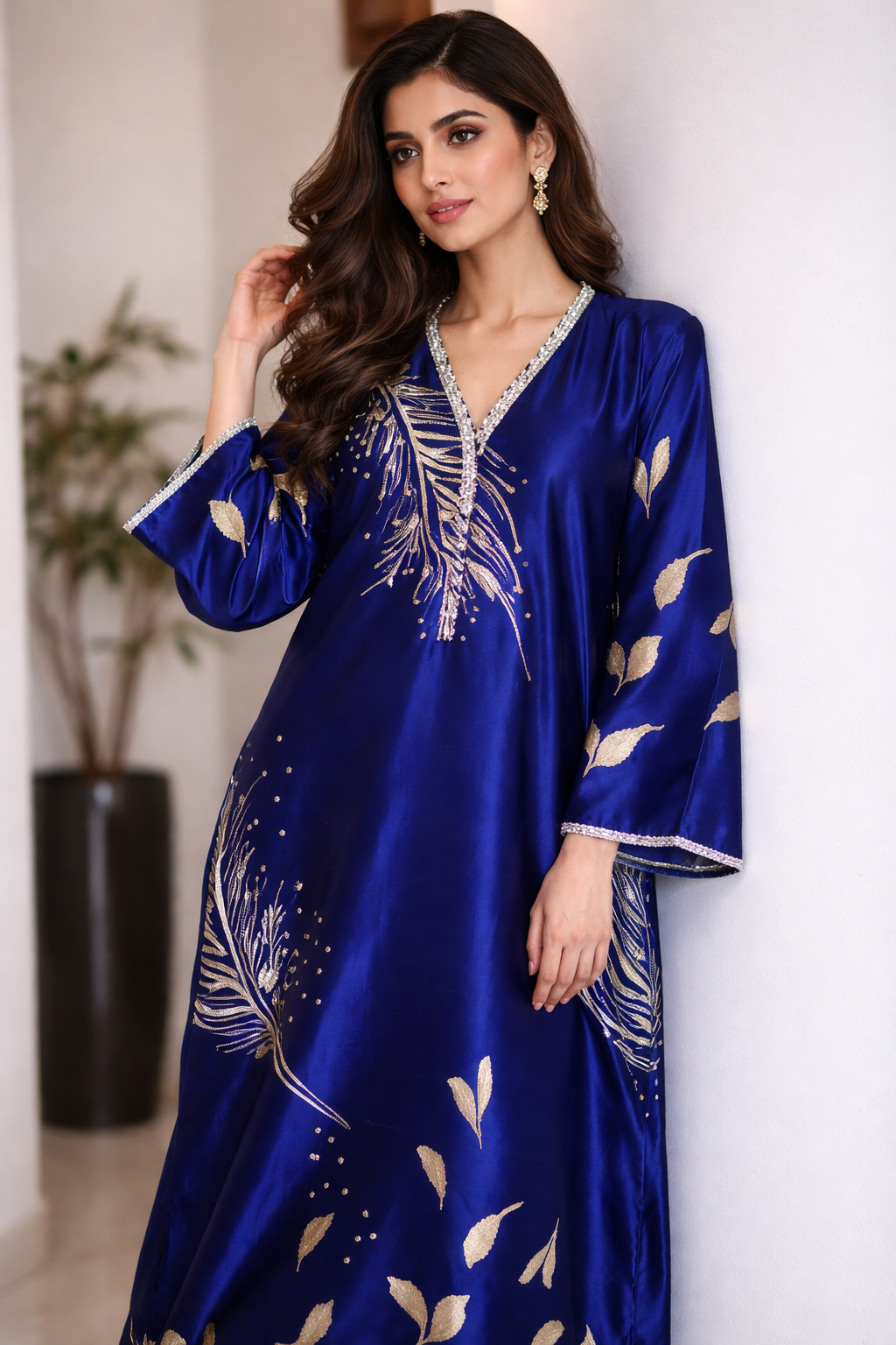 SERENA Satin Stitched 1 Piece Shirt